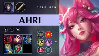 Ahri Mid vs Mel - VN Challenger Patch 25.24