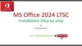 MS office 2024 Installation