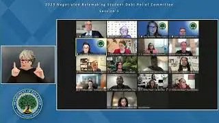 Student Loan Debt Relief Committee PM Session October 10, 2023