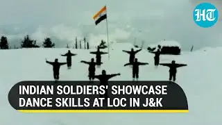 Watch: Indian troops perform 'Khukuri Dance' in snow-bound Kashmir Valley, win praise on Internet