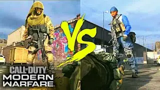 Otter VS Thorne Who Has The Best Default Execution Move🤔? - Call Of Duty Modern Warfare Execution