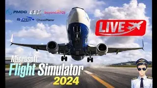 Msfs Live | New York (KLGA) to Chicago (KMDW) | FULL IMMERSION W/ BEYOND ATC,FS2CREW,GSX,CHASE PLANE