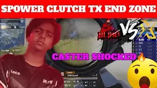 Tx vs blind 4v4 fight🔥😚spower clutch tx⚡caster shocked