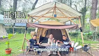 CAMPING ANTI RIBET DI PUNCAK ‼️ | HEHA WATERFALL 