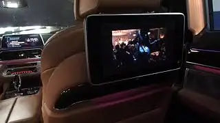 A19068 2016 BMW 750I REAR DVD/MONITORS TEST VIDEO