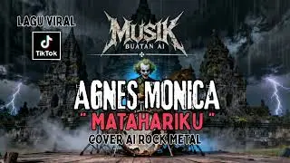 TERBAIK AI | AGNES MONICA - MATAHARIKU (COVER AI ROCK METAL) #agnesmonica #matahariku #aimusic #fyp