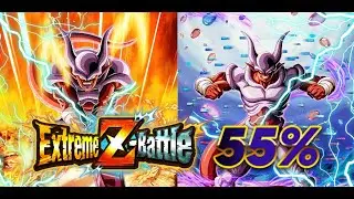 NEW LR PHY SUPER JANEMBA EZA 55% SHOWCASE!!! VERY GOOD!!! (DBZ: Dokkan Battle)