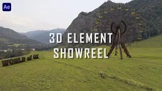 3D Element Showreel | After Effects | Video Copilot