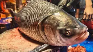 Katla fish cutting video #kathol fish #youtube #fish #cutting #skill #new #fish #video #experience
