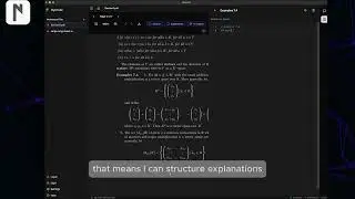 Oyren.AI Feature - Latex and Markdown notes