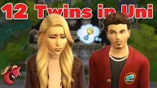 Elle est ENCEI... QUOI ?!? 🍼 | Twins in Uni 🎒 | Episode 12 | Let's Play Sims 4
