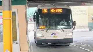 NJT and Coach USA: Buses at Hoboken Terminal