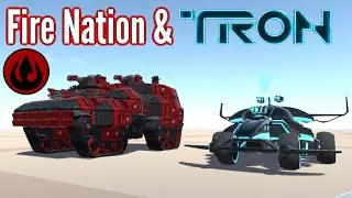 Tron & FIRE NATION Skins!! | New Skins & Models! | TerraTech - Warriors of Future Past DLC