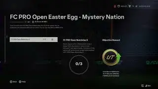 FC PRO Open Easter Egg Mystery Nation Objective FC24