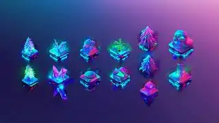 [AI] Neon Virtual Landscapes: A World of Digital Brilliance