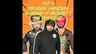 Top 11 strogest hero of the backyard 7 ￼characters (my prediction) @ToneFrance #tonefrance ￼
