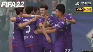 FIFA 22 - Fiorentina Vs. Parma (PS5) 4K HDR