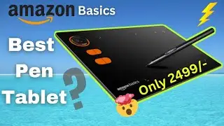 Best Pen Tablet Under 3000 ? | Amazon Basics Drawing Tablet | TechVisor