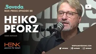 A Suitcase with a Built-In Humidor?! | Heiko Peorz - Henk | Box Press Ep. 88
