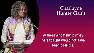 CHARLAYNE HUNTER-GAULT | 2010 Choral Arts Humanitarian Award Recipient