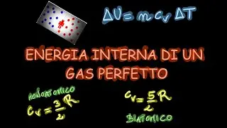 Energia interna di un gas perfetto