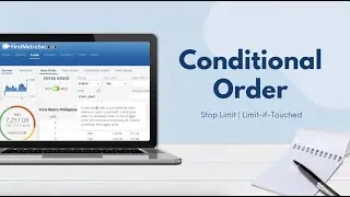 FMS-Sentials: Conditional Orders (Stop Limit & Limit-if-Touched)