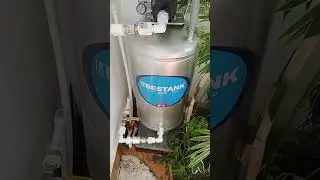 Water pressurized tank install Sp-21galloons 84ltrs with boasterpump pum #troubleshoting