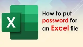 Как установить парольную защиту для файла Excel