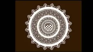 Beautiful rangoli/big rangoli/festival rangoli/rangoli design/muggulu/rangoli/kolam/easy daily kolam