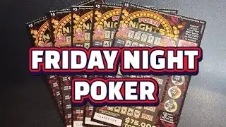 Welcome to a fun Friday Night Poker session with Poker Nights scratchers from CA Lottery!