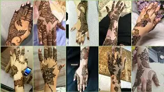 Simple Back Hand Henna Design Collection//Easy Mehndi Design 2026//Mehandi ke Design//Mahadir Dijain