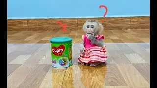 Impatient Jasmine Tiny Sit Like A Doll Request Her Voice Plead Mom For Some Milk