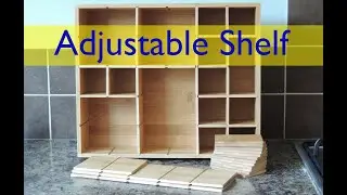 Multikeep Adjustable Shelf Cabinet - Spice Rack and Collectible Floating Shelf