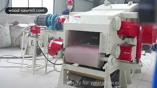 Drum Type Wood Chipper Crusher Detailed Video Show
