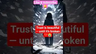 Trust is beautiful &mdash; until it&rsquo;s broken.  #TrustAndBetrayal