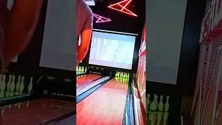 96th strike on timezone social bowling alley #arcade #bowling #timezone