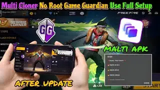 MALTI CLONER NO ROOT GAME GUARDIAN USE FULL SETUP | HOW TO USE EMOTE SCRIPT IN FF FULL SETUP 🎁🎉💯