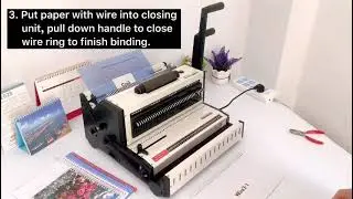 Office Portable Binding Punching Machine High Speed For Paper