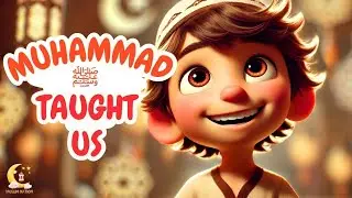 What Did Muhammad (pbuh) Teach Us ? | Islamic Song for Kids | VOCALS ONLY