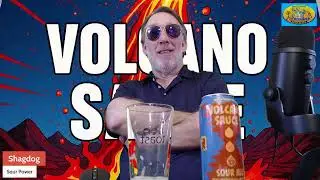 Volcano Sauce Fruited Kettle Sour by Aslin Brewing - The Spit or Swallow Beer Review