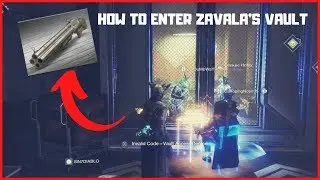 How to get into Zavala's Vault in the Tower ('Enter the Vault' - for Fourth Horseman Quest)