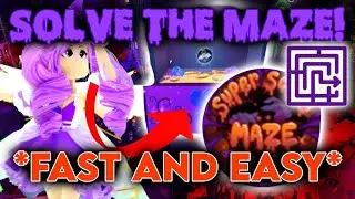 HOW TO *SOLVE* THE HALLOWEEN 2023 MAZE || *QUICK AND EASY* || Royale High Halloween