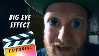 How to do the BIG EYES EFFECT | FCPX VFX TUTORIAL (Free Bulge Effect Download)