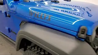 2021 Jeep Wrangler Unlimited Willys Hydro Blue Pearlcoat New. walk around for sale in Fond Du Lac, W
