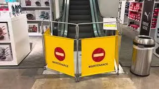 Epic Fail Kone escalators at JCPenney Barton Creek Square Mall in Austin ￼TX