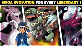 Mega Evolution For Every Legendary Pok&eacute;mon | New Mega Evolutions😳 | Hindi |