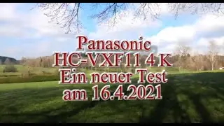 Panasonic  HC-VXF11 4K - Ein neuer Test - Versunkenes Schloss Bad Wörishofen