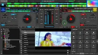 #VirtualDJ-Beginner DJ transition - Back spin DJ Transition by Key of Keyboard  2021