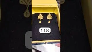 Daily wear gold earrings tops designs #shorts #viralshorts #shortsfeed #earrings #gold