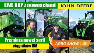 Polska premiera ciągników JOHN DEERE 6M – Live Day Agro Show 2024